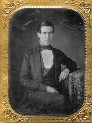 Portrait of William Adriance, a Merchant at 60 Market Street in St. Louis